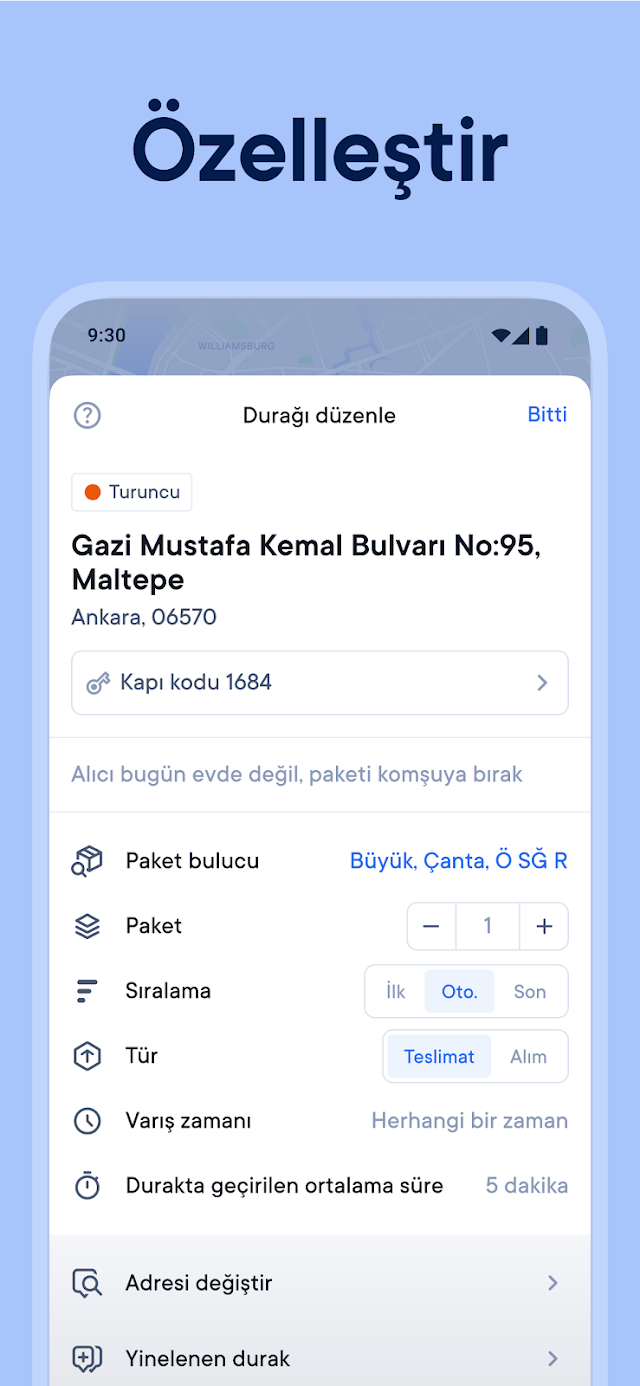 Spoke Rota Planlayıcı Resimleri