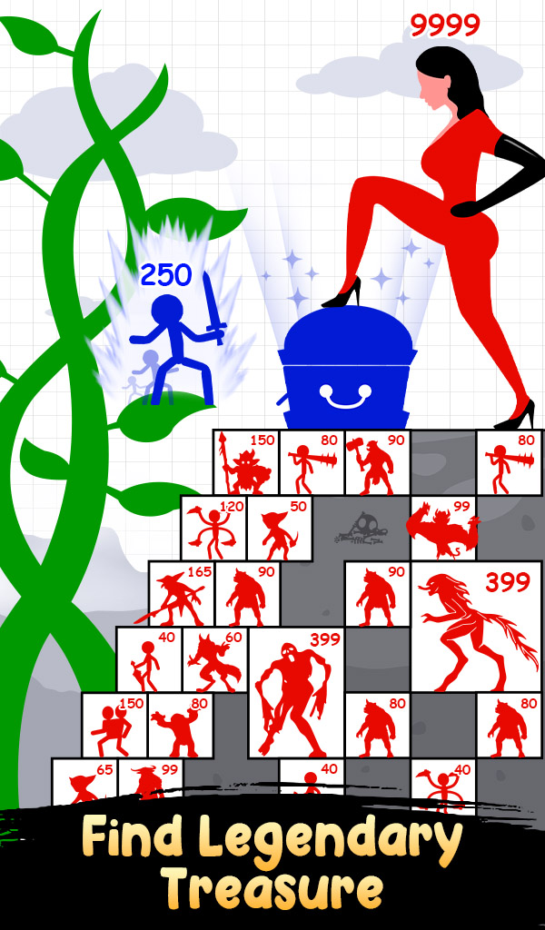 Stick Hero: Tower Defense Resimleri