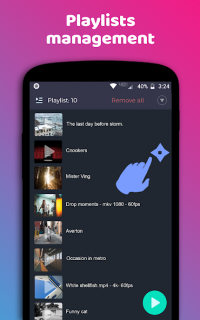 Night Video Player - voice amp Resimleri