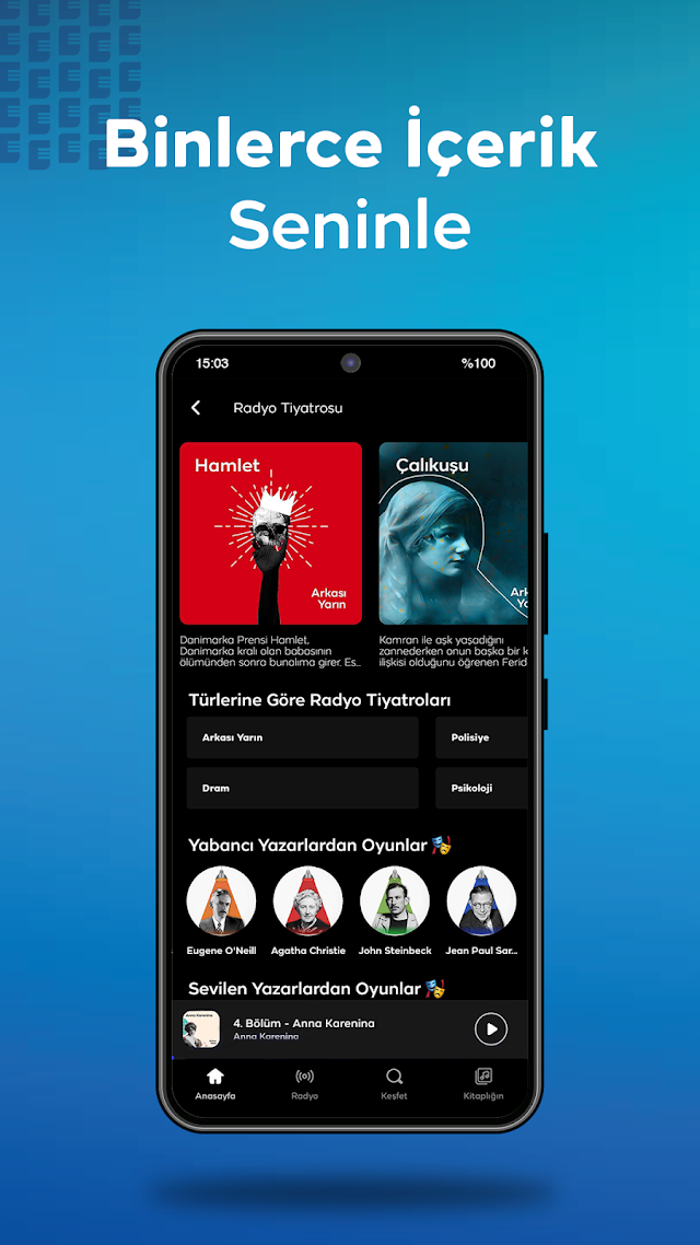 TRT Dinle: Müzik & Sesli Kitap Resimleri