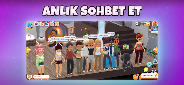 Hotel Hideaway: Avatar & Chat Resimleri