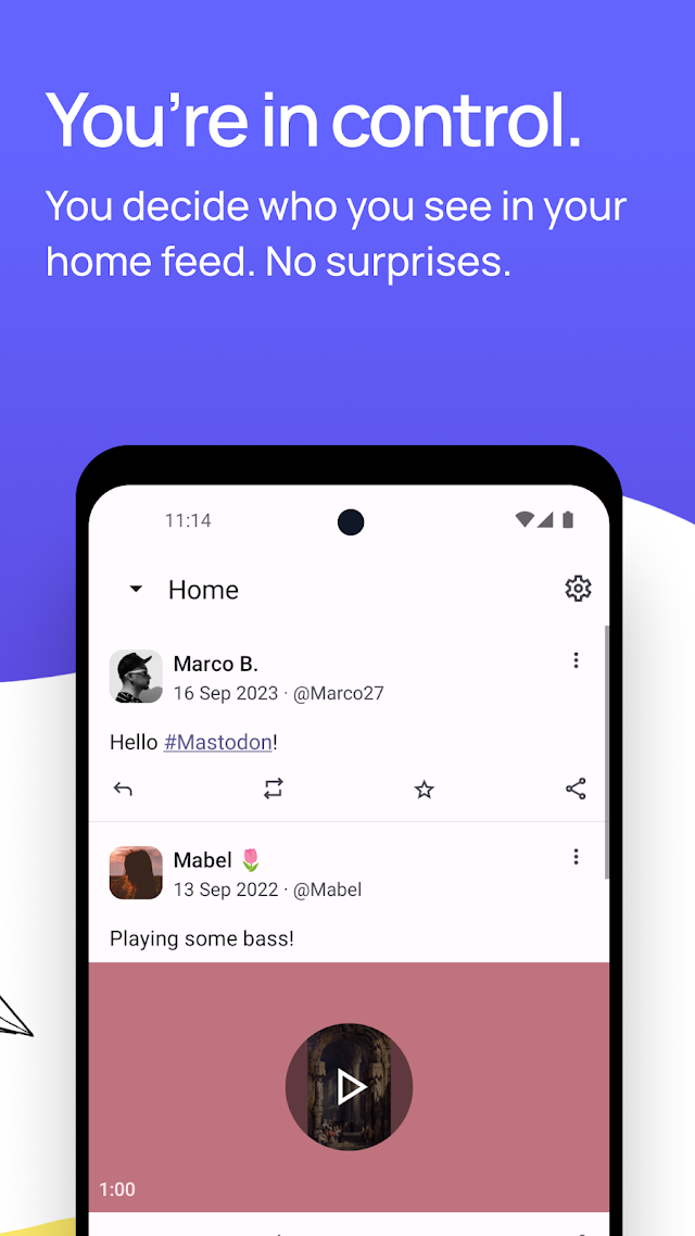 Merkeziyetsiz Sosyal Ağ Platformu Resimleri