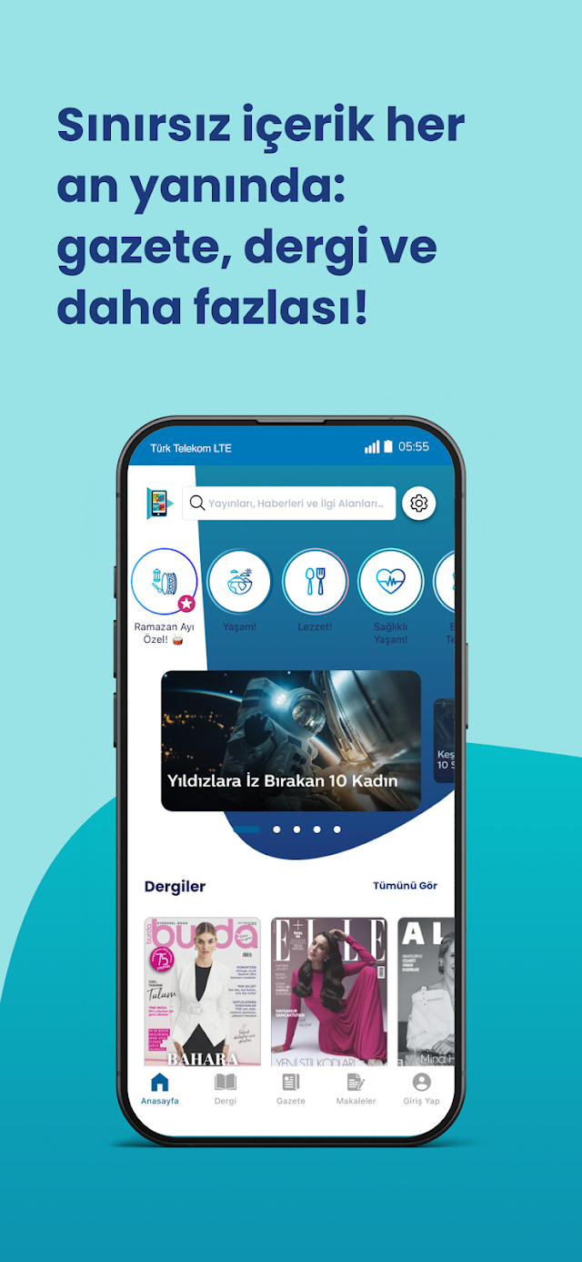 Türk Telekom e-dergi Resimleri