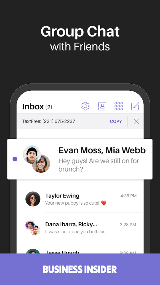 Text Free: Second Phone Number Resimleri
