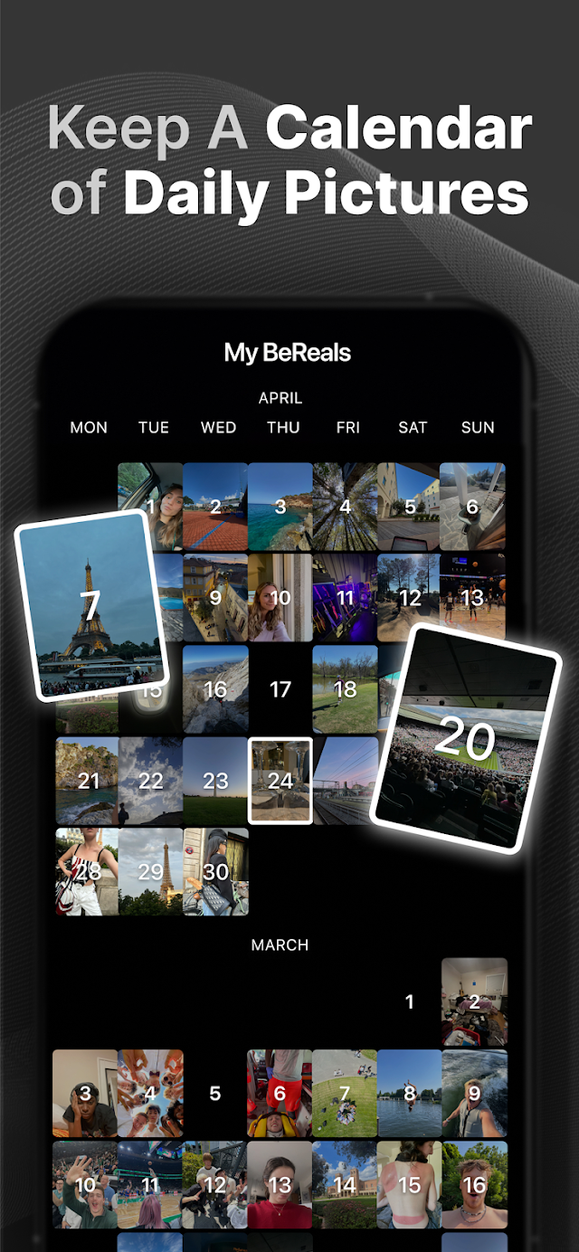BeReal. Your friends for real. Resimleri