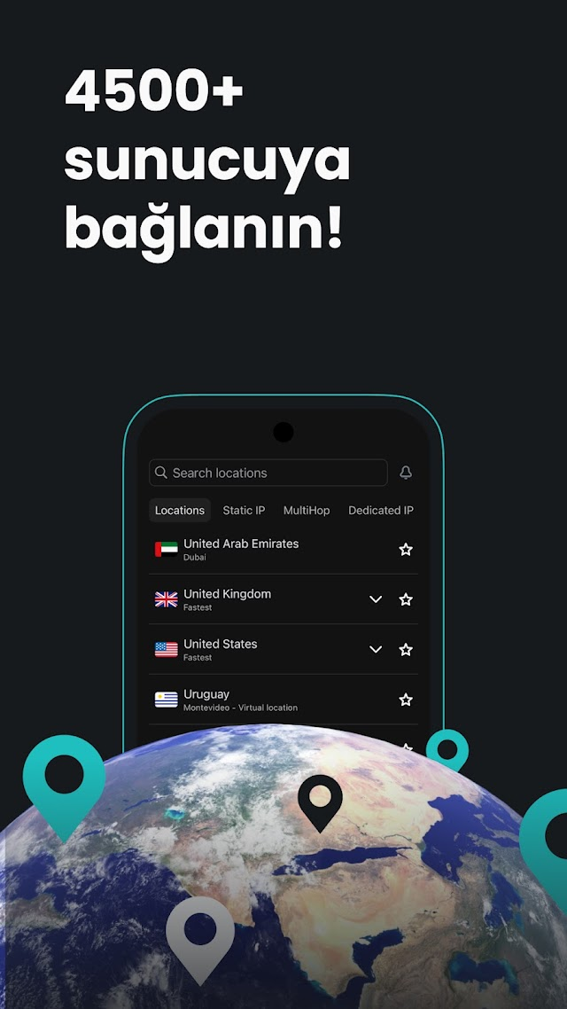7 Günlük Ücretsiz VPN Uygulaması Resimleri