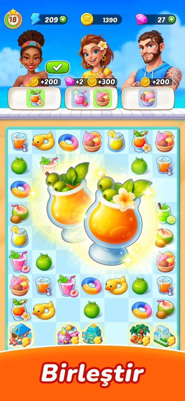 Tasty Travels: Merge Game Resimleri