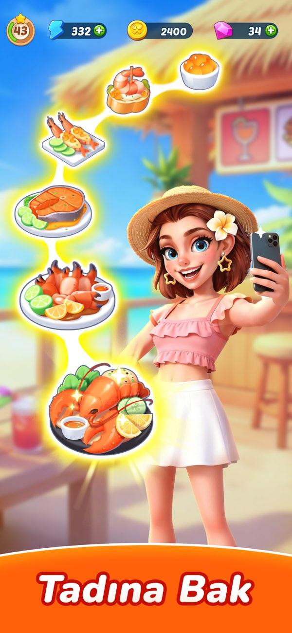 Tasty Travels: Merge Game Resimleri