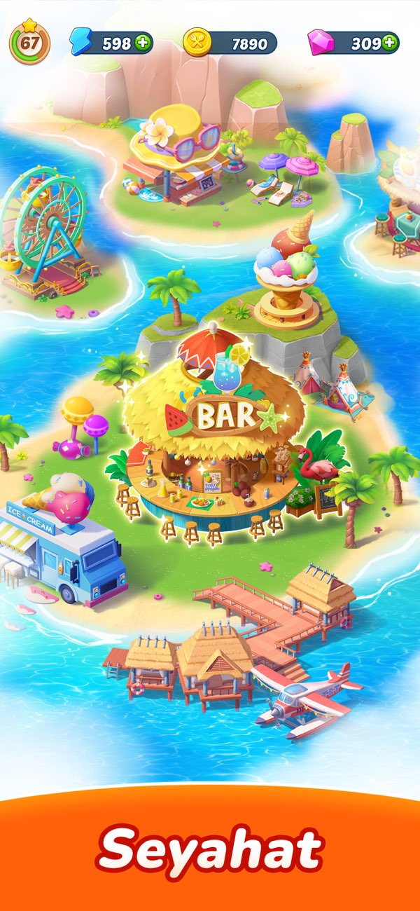 Tasty Travels: Merge Game Resimleri