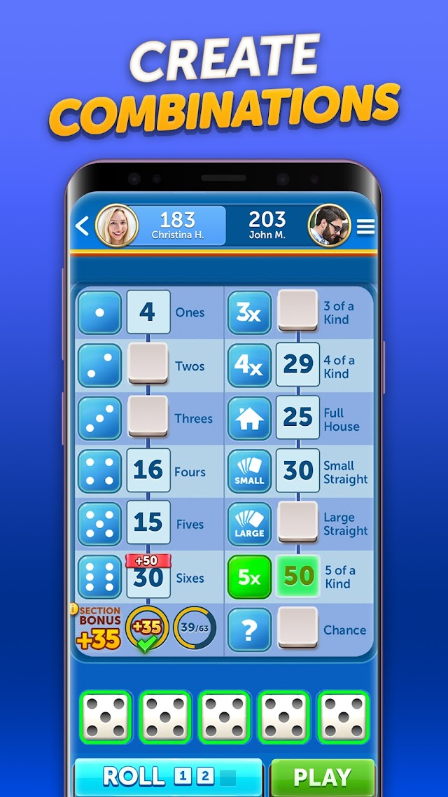 Dice With Buddies™ Social Game Resimleri