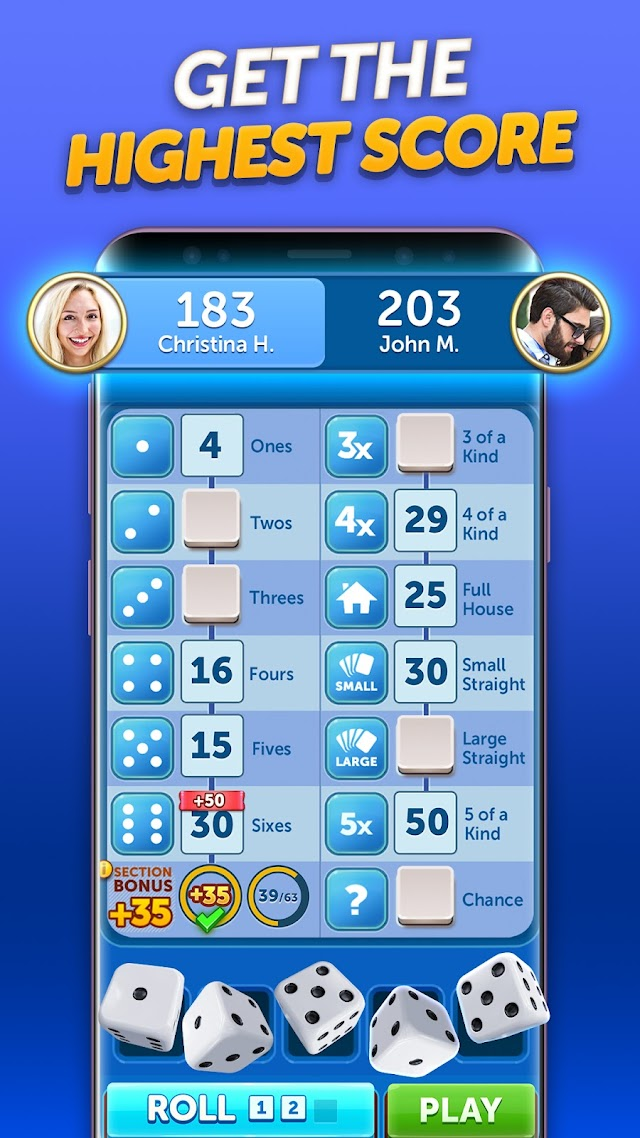 Dice With Buddies™ Social Game Resimleri