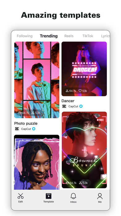 CapCut: Photo & Video Editor Resimleri