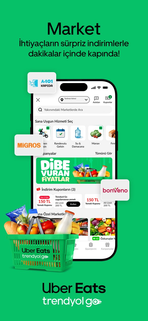 Trendyol Go: Yemek, Market, Su Resimleri