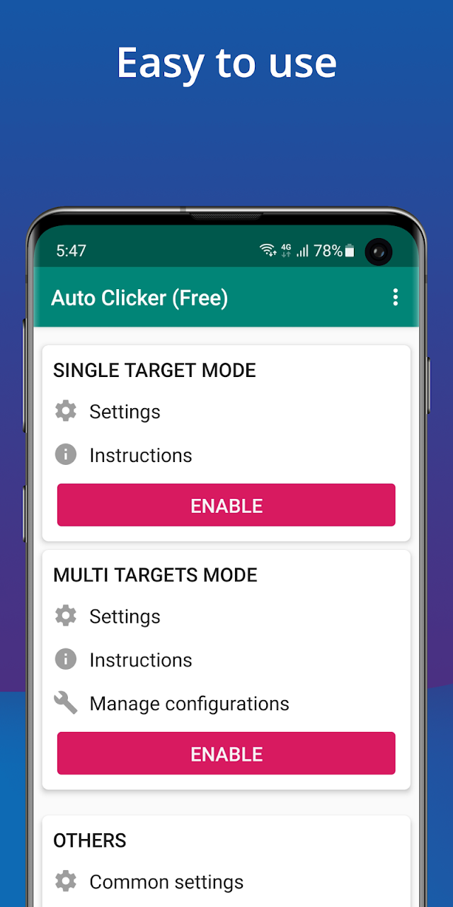 Auto Clicker - Automatic tap Resimleri