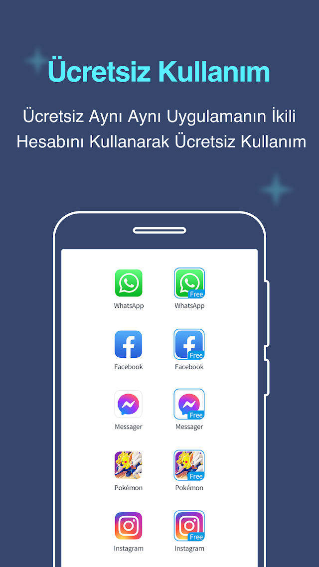 Çoklu Hesaplar: Çift Alan Resimleri