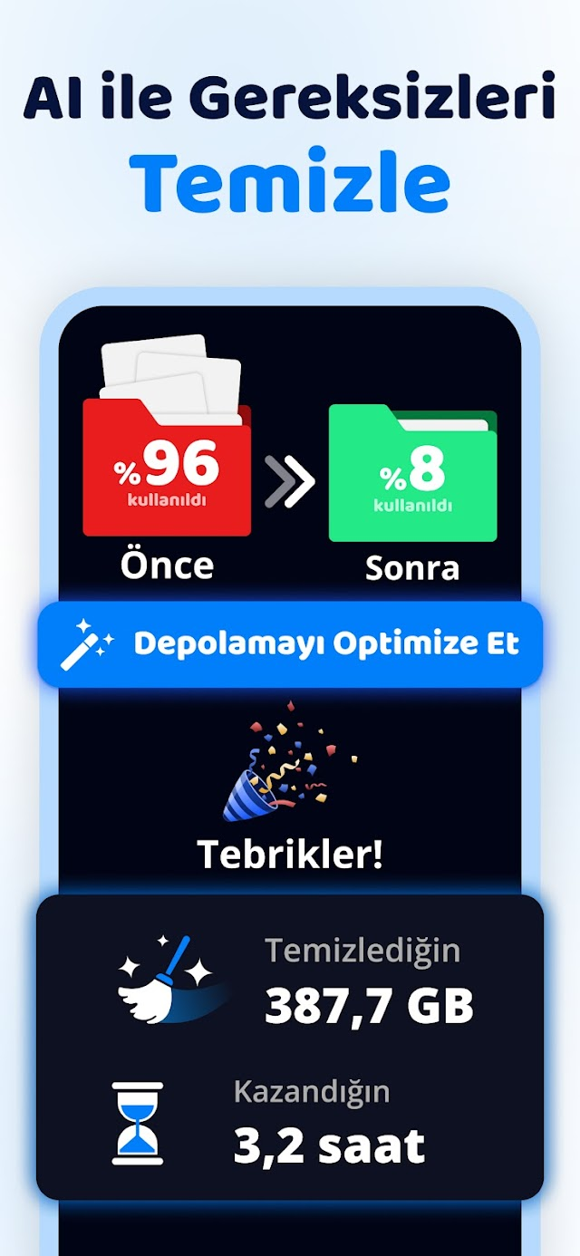 Cleanup: Hafıza Temizleyici Resimleri