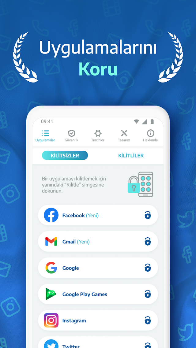 Applock - Uygulama Kilitleyici Resimleri
