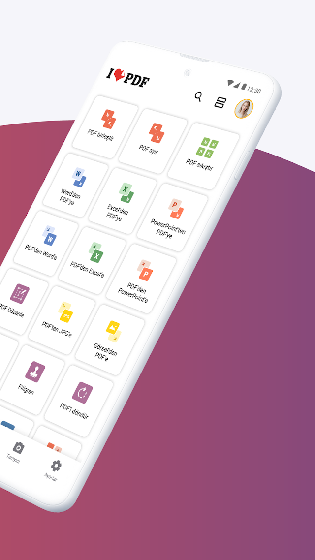 iLovePDF: PDF Düzenle ve Tara Resimleri