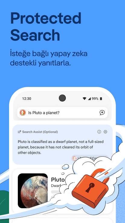 DuckDuckGo, optional Duck.ai Resimleri