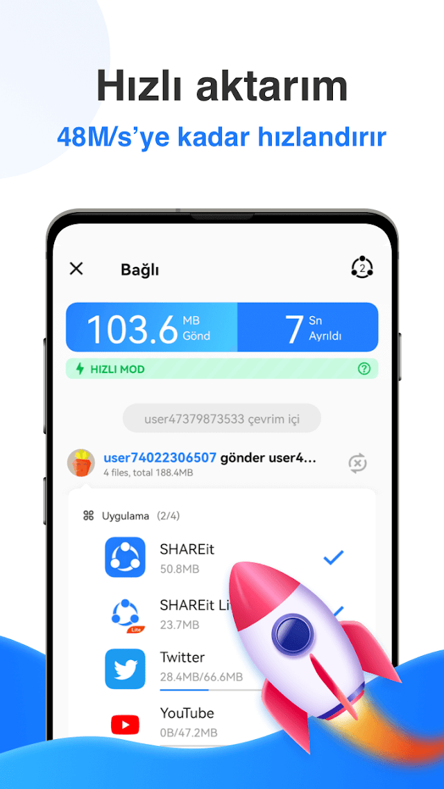 SHAREit Lite - Dosya Paylaşımı Resimleri