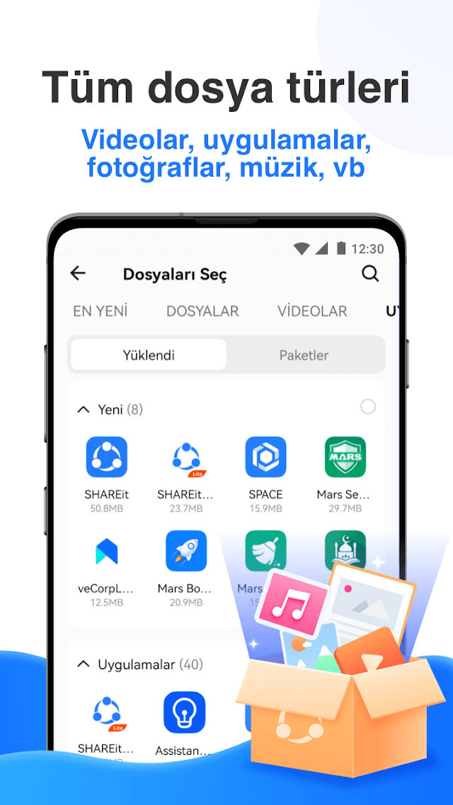 SHAREit Lite - Dosya Paylaşımı Resimleri