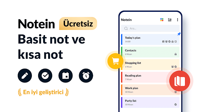 Not, Notepad, Defter - Notein Resimleri