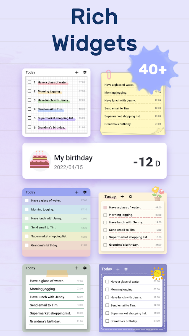 To-Do List - Schedule Planner Resimleri