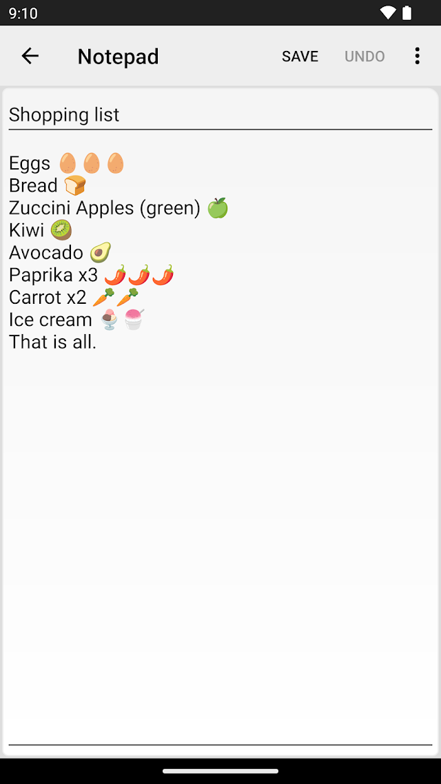 Notepad - simple notes Resimleri