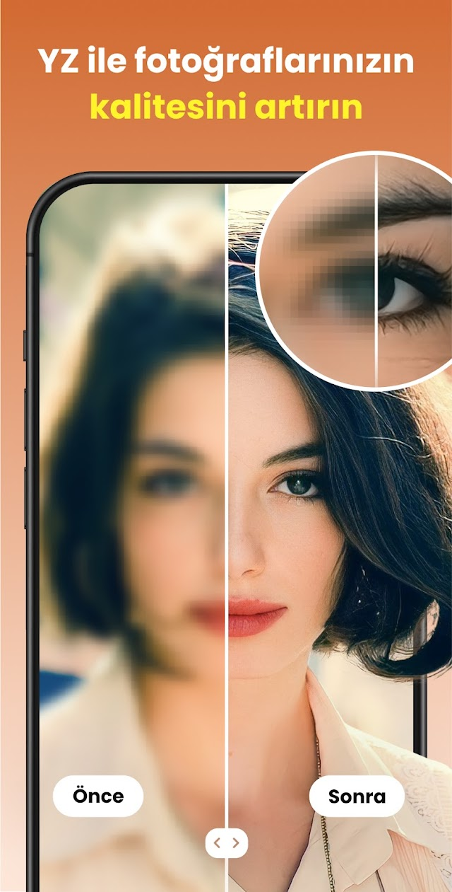 Fotoğraf Netleştirici: Enhance Resimleri