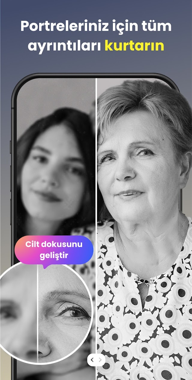 Fotoğraf Netleştirici: Enhance Resimleri