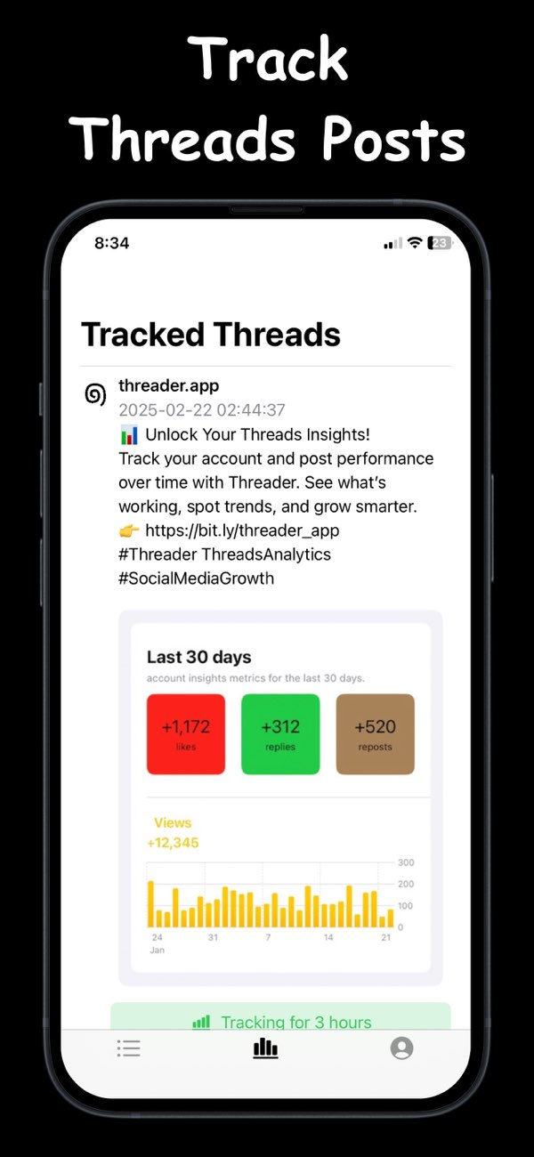 Threader: Insights for Follow Resimleri