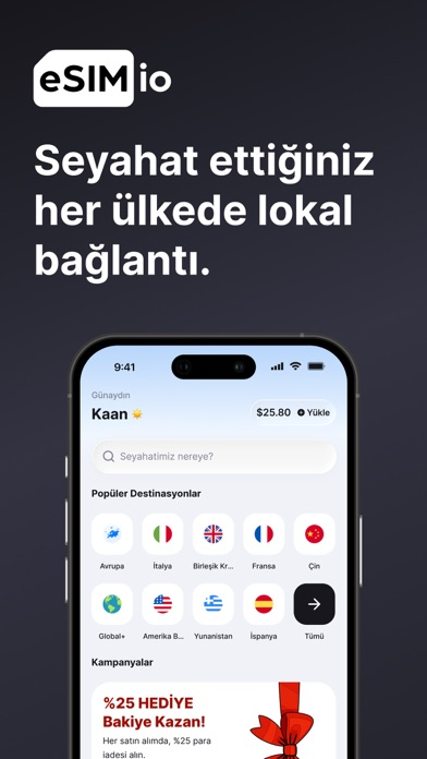 eSIM io: Seyahat için e SIM Resimleri