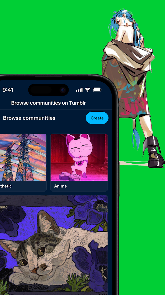 Tumblr—Fandom, Sanat, Özgürlük Resimleri