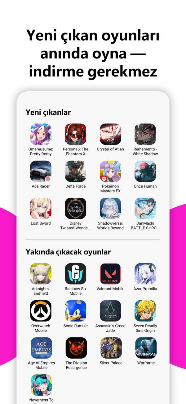 CloudMoon: Cloud Gaming & Apps Resimleri