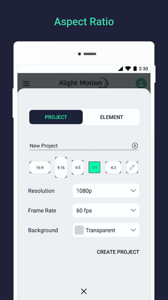 Alight Motion Resimleri