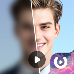 Android AI Video Netle�tirme - Utool ikonu
