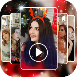 Android M�zikli video yap�mc�s� ikonu