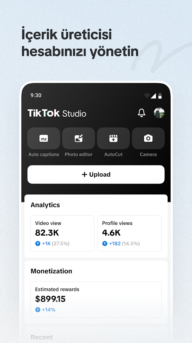 TikTok Studio Resimleri