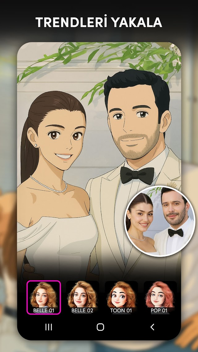 ToonApp: Ghibli Foto Karikatür Resimleri
