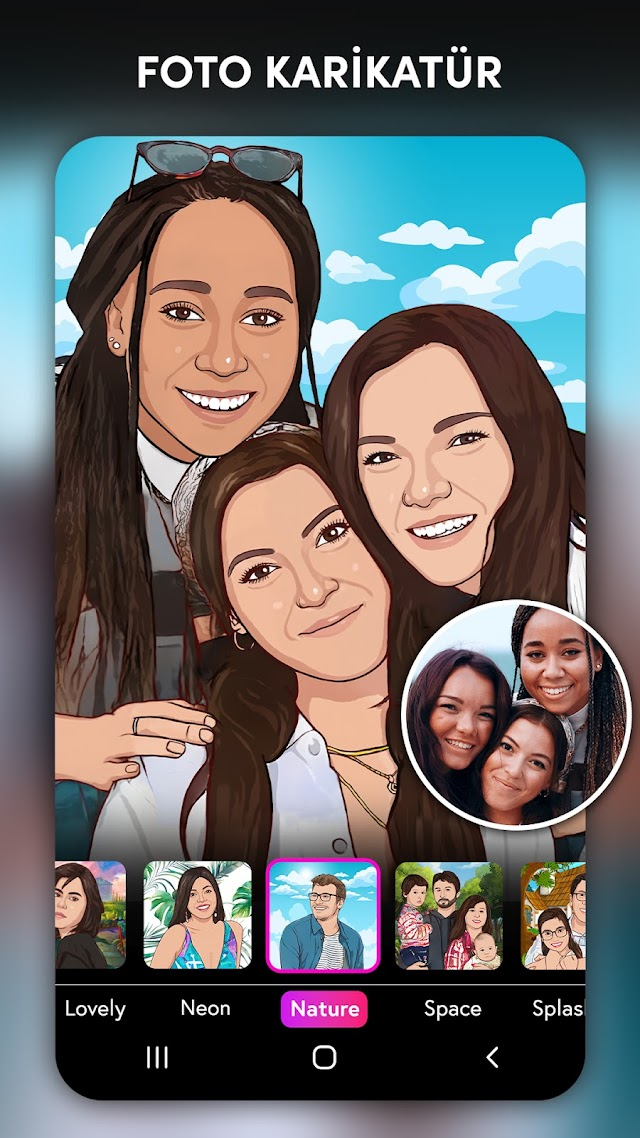 ToonApp: Ghibli Foto Karikatür Resimleri