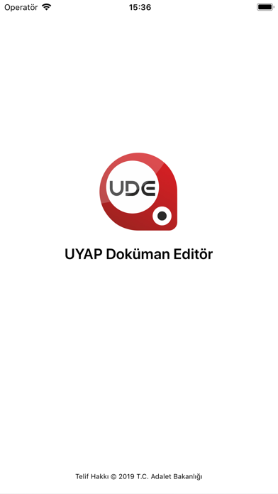 Uyap Doküman Editör Resimleri