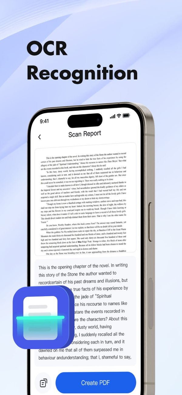 PDF Reader - OCR Scan Edit Resimleri