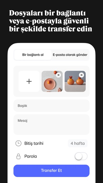 WeTransfer: Transfer Files Resimleri