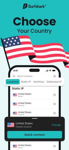 Surfshark VPN: Fast VPN App Resimleri