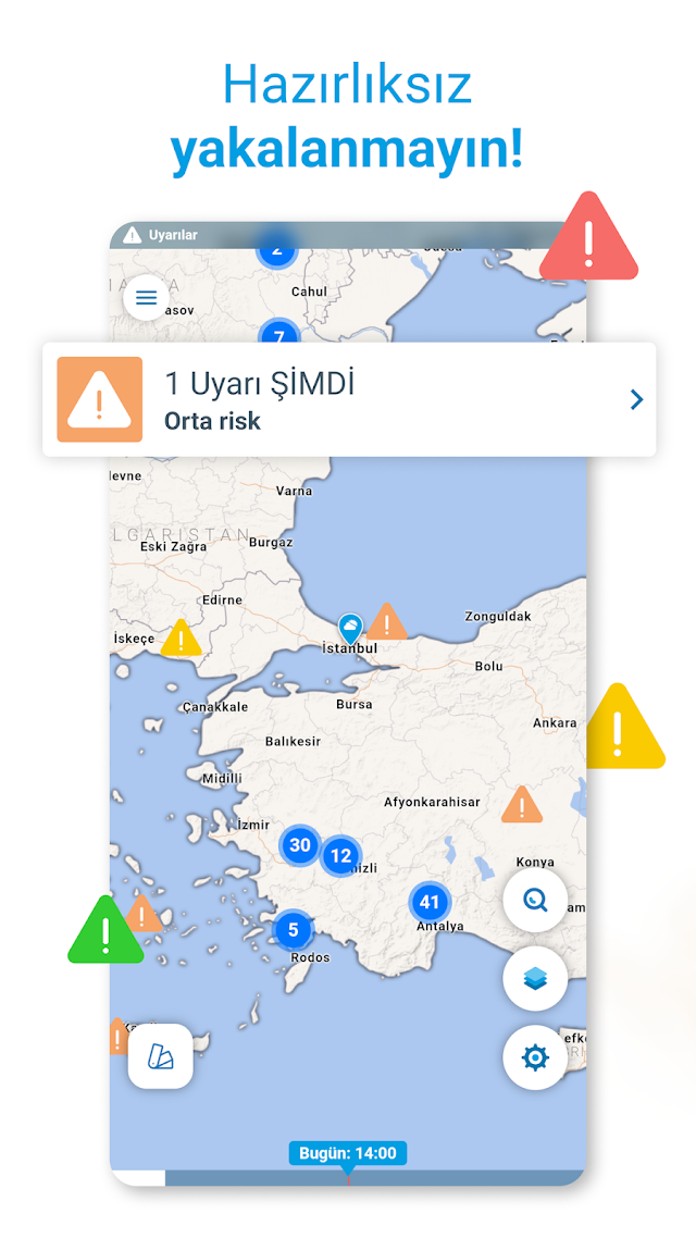 Meteored: Hava Durumu Radarı Resimleri