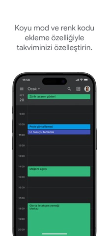Google Takvim: Dijital Ajanda Resimleri