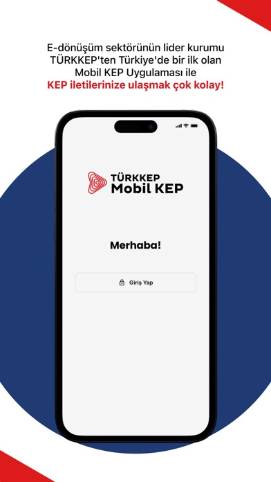 TÜRKKEP Mobil KEP Resimleri