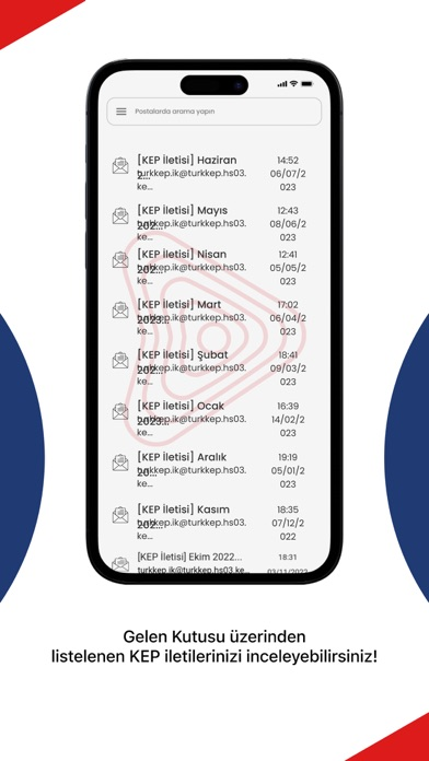 TÜRKKEP Mobil KEP Resimleri
