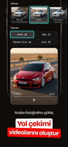 Posely: AI Araba Foto & Video Resimleri