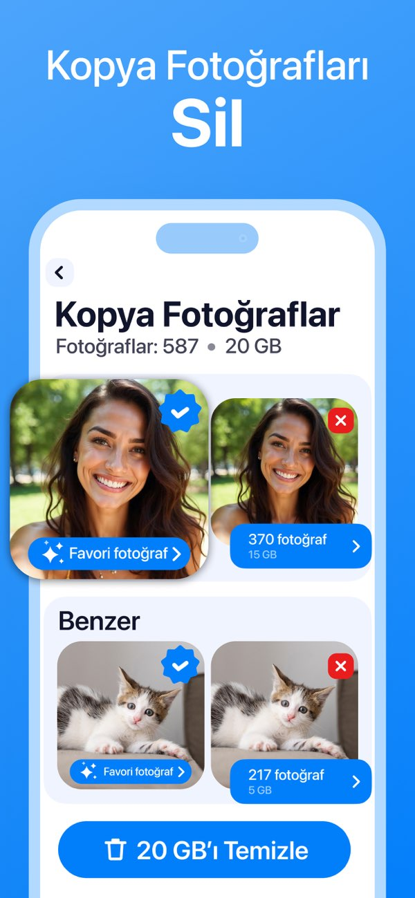 Cleanup: Fotoğraf Temizleyici Resimleri